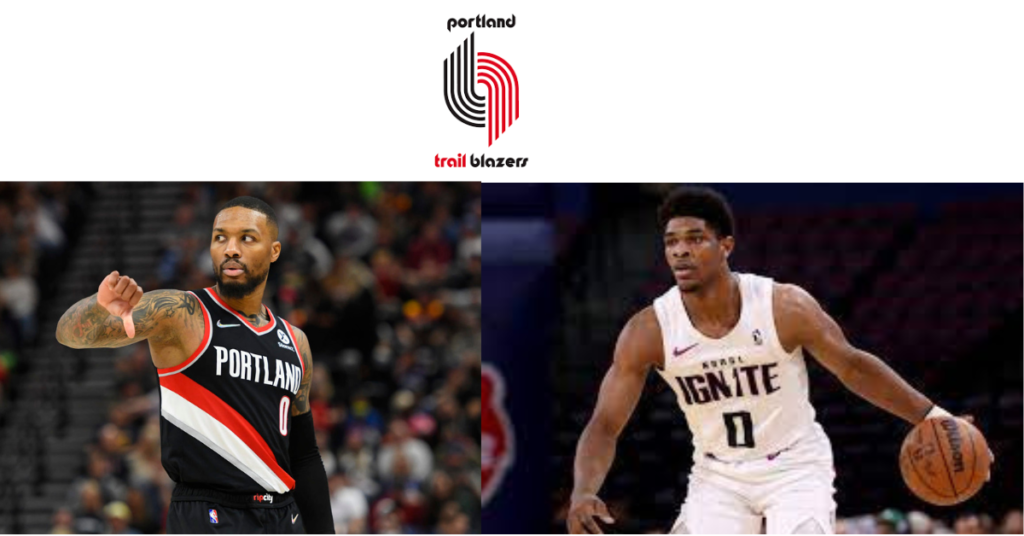 Scoot Henderson Joins Damian Lillard in the Trail Blazers